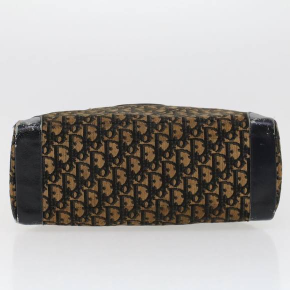 Christian Dior Trotter Canvas Hand Bag Navy Auth rd5259 - Picture 5 of 16